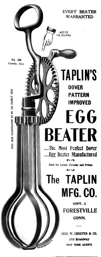 The Dawn of the Egg Beater – A Victorian Passage