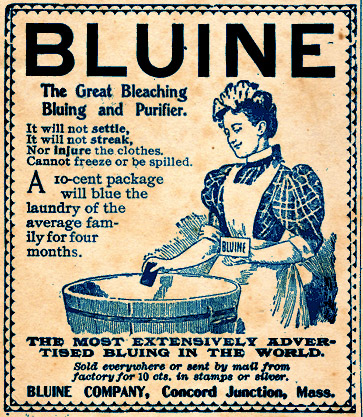 Laundry Bluing and How to Use Bluing